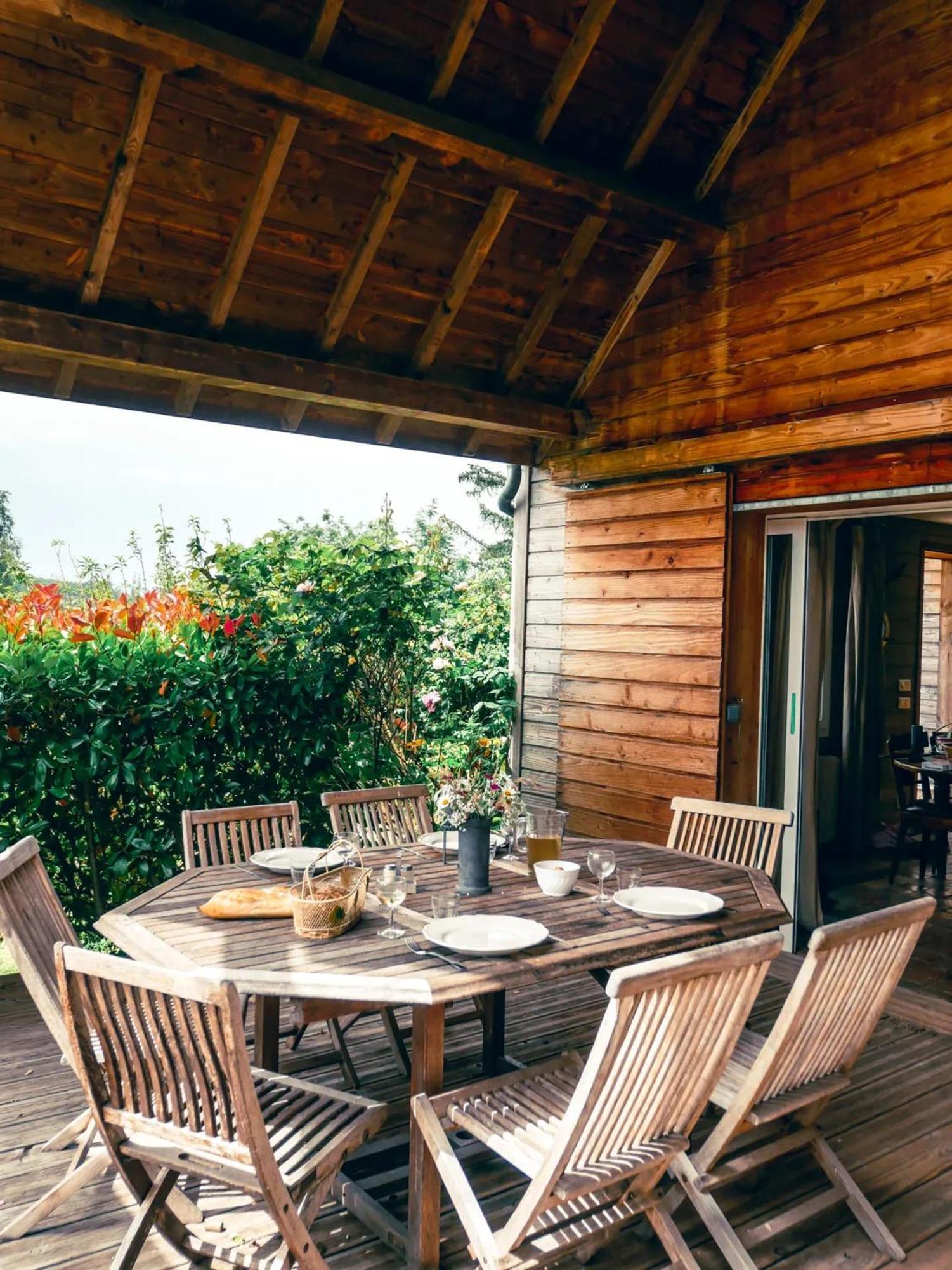 Chalet Chaleureux A Marigny-L'Eglise Avec Vue Sur Lac Et Montagne Ngoại thất bức ảnh